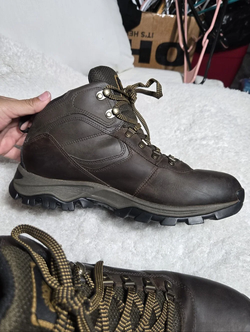 Timberland Men's Mt. Maddsen Waterproof Mid Hiking Boots Sz 11